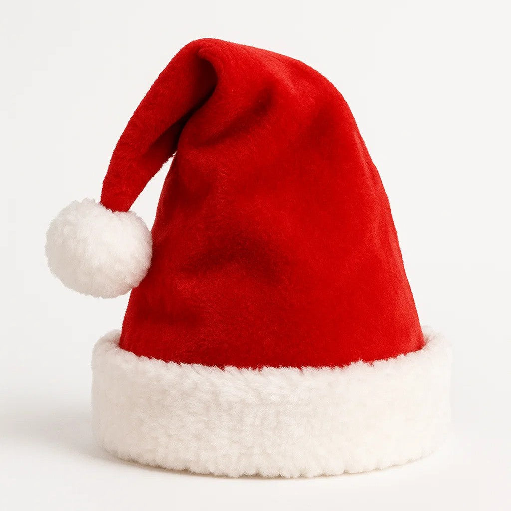 Czapka Mikołajki z pomponem – świąteczny dodatek | LeaNoir